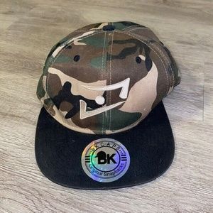 BK Caps Original Snapbacks Camouflauge Snapback Adjustable Hat Cap